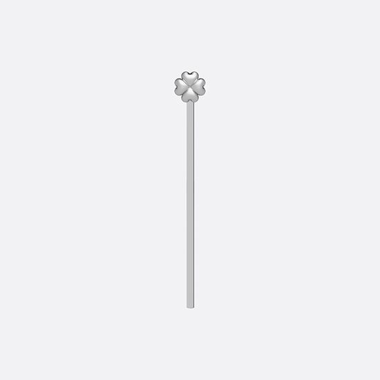 써지컬 미니 네잎클로버 책갈피 - 실버