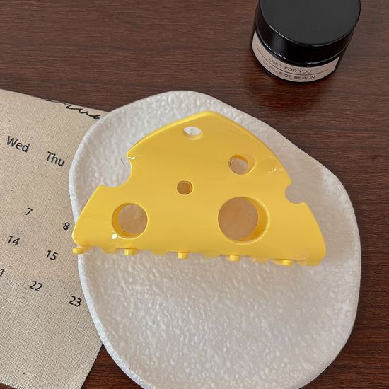 치즈 집게핀 헤어핀 머리 집게 핀 삔 헤어 악세사리