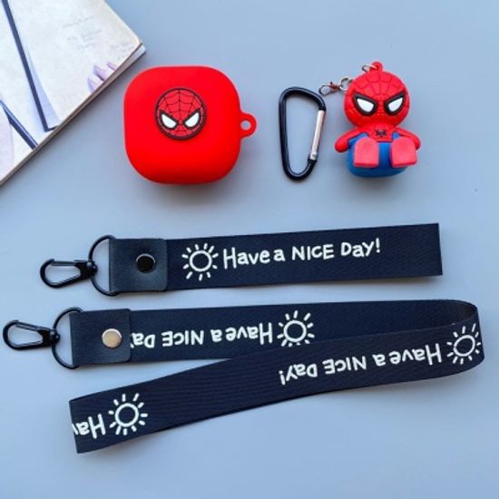 갤럭시 버즈2 프로 라이브 히어로 키링 스트랩 케이스