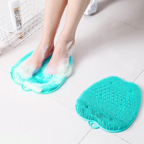 실리콘 풋 브러쉬 발각질제거 지압 마사지 발 세척 매