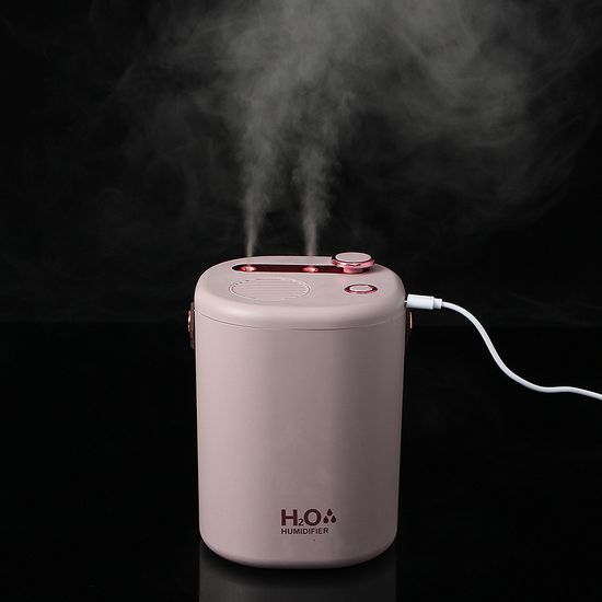 [웰스온] USB 무드등 가습기(1L) (인디핑크)