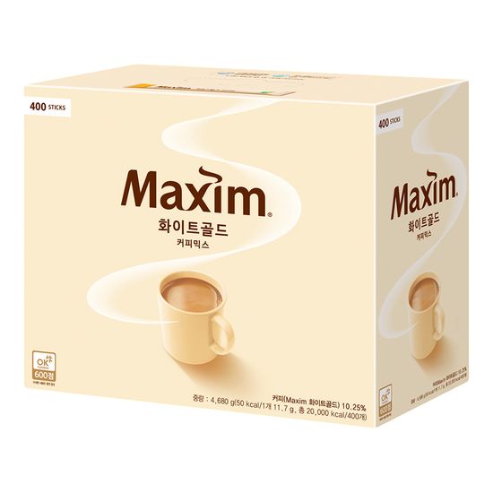 맥심 화이트골드 커피믹스 400T