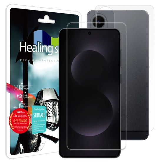 갤럭시S25 엣지 2.5D 9H 강화유리 액정 1매 후면1매