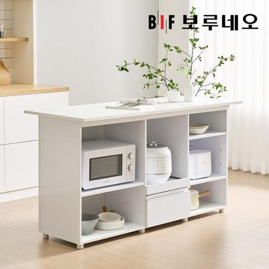 보루네오 마티 홈바 아일랜드 식탁렌지대 1400 PL0064