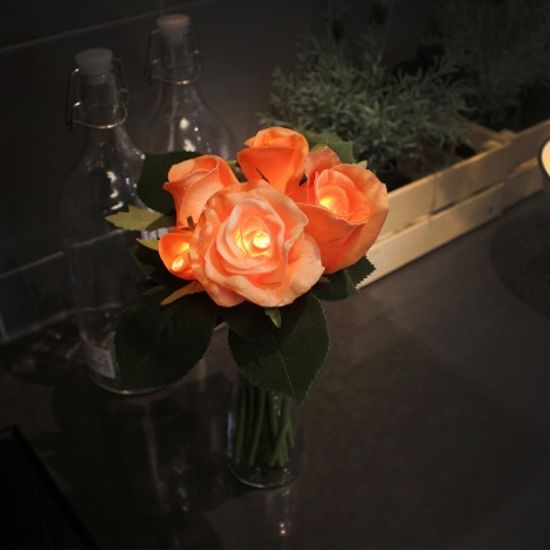 뷰티 로즈 부케 LED 무드등