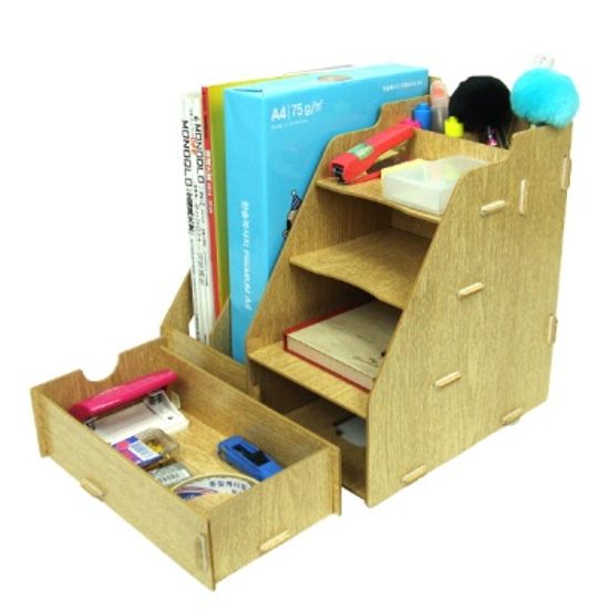DIY IQ 퍼즐박스-다용도 책상 정리함 P1034