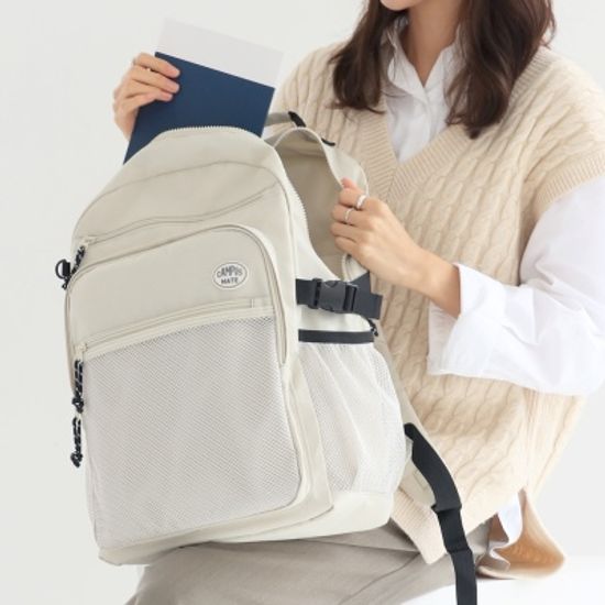 캠퍼스메이트 백팩 데일리 학생 15인치 노트북 가방