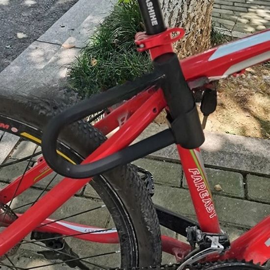 자전거프레임 거치 U자형 자물쇠 U락 잠금장치