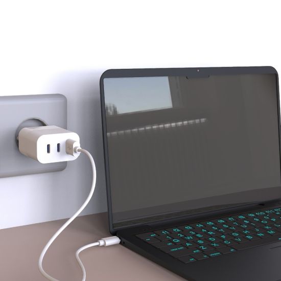 GaN PPS PD3.0 초고속 65W 미니 3포트 멀티충전기