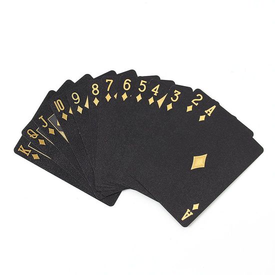 플레잉카드 카드 검정 트럼프 100달러(WF28576)