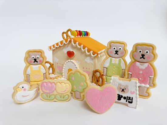 헨젤과 그레텔 토이쿠키집 과자집 만들기 키트