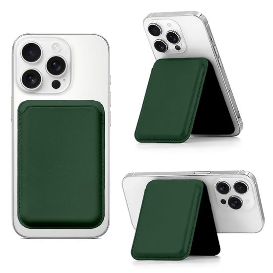 아이폰 맥세이프 카드지갑 3장 수납 가죽 거치대