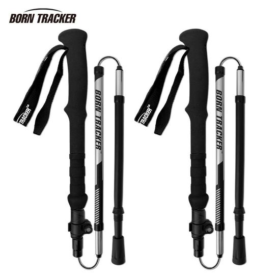 본트래커 2개 1세트 듀랄루민 7075 접이식 등산스틱