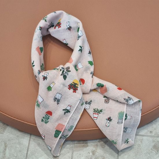 화분 (손수건 스카프)