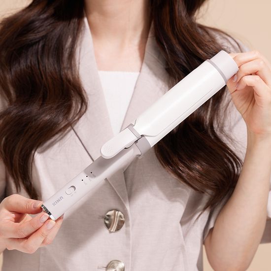 유닉스봉고데기 웨이브 C컬 S컬 물결 긴머리 뿌리볼륨