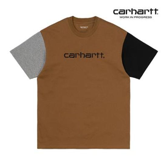 칼하트WIP Carhartt Tricol T-Shirt (Hamilton Brown)