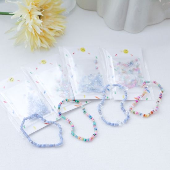 여름 컬러 비즈 팔찌 DIY 만들기 키트 세트 공예 재료