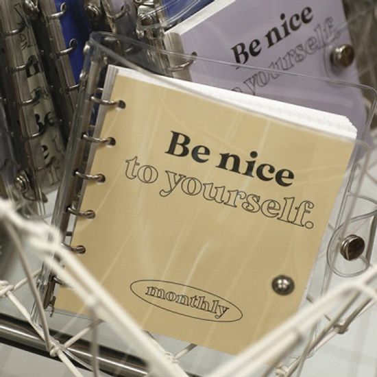 Be nice to yourself 미니 6공 먼슬리