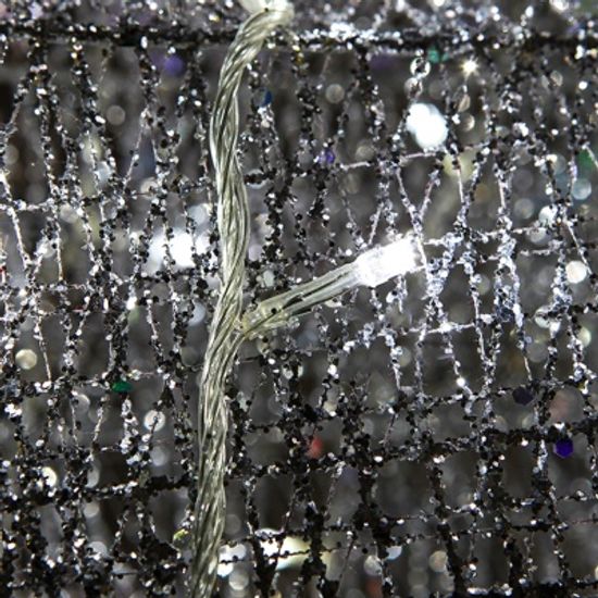 50cm LED 실버 반짝이 크리스마스 대형 사슴장식