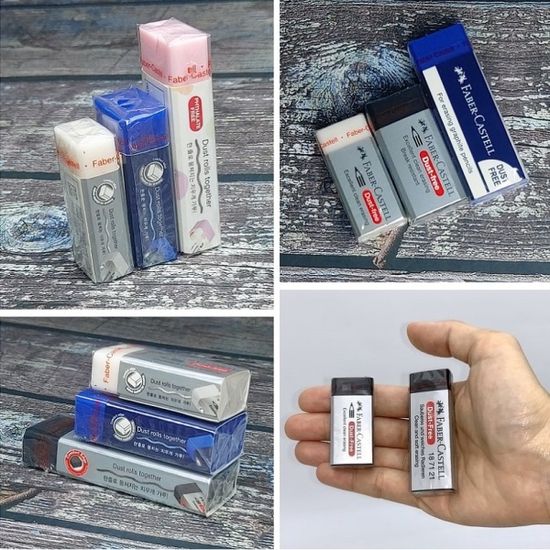 파버카스텔 더스트프리 지우개-81 블루(대 20개입)