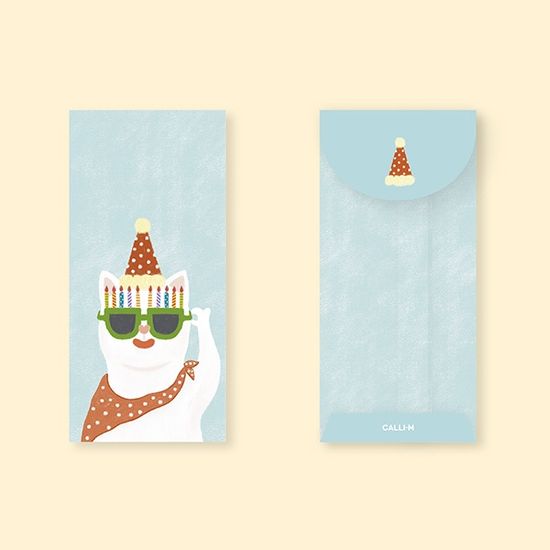 E2306YA - CAT 용돈봉투 캐릭터봉투 고양이봉투