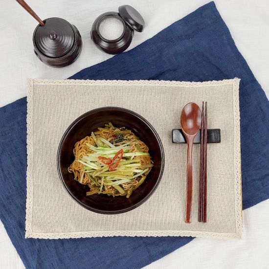 옹기종기 면기 2P + 수저세트