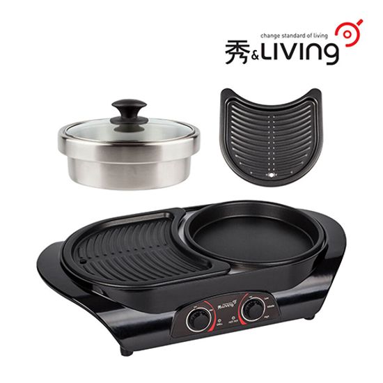 수앤리빙 3in1 멀티 전기 그릴 SK-J440