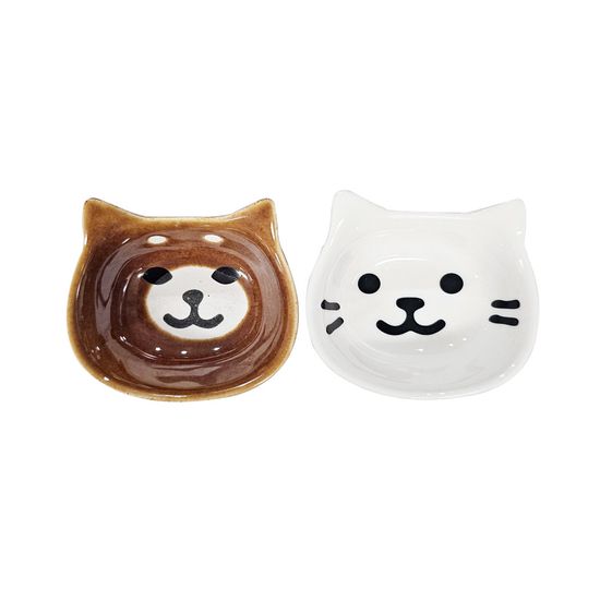 냥이멍이 도자기 종지 미니 소스볼 2p set
