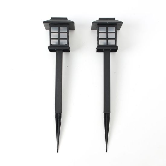 [솔라가든] LED 태양광 정원등 2p세트 H-4(백색) 잔디