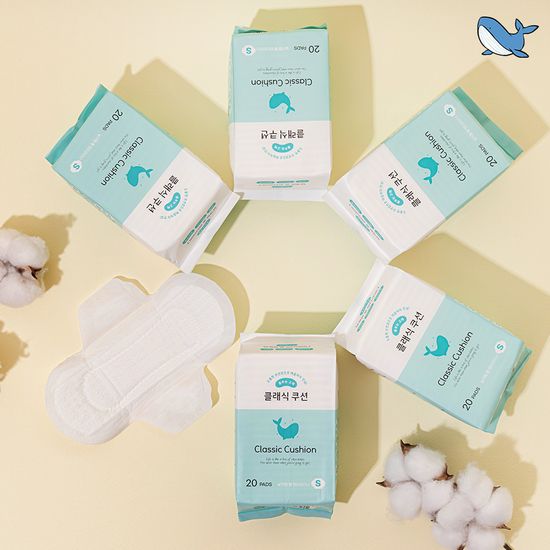 춤추는고래 날개형 롱라이너 20P X 8팩 /160매