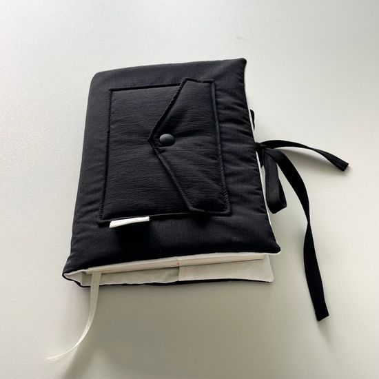 팬레터 블랙 북커버 다이어리커버