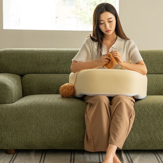  바른자세 독서 뜨개 쿠션 노트북 레벨업쿠션150/170