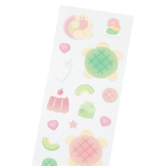 아트박스 엉금이와메론빵 씰스티커