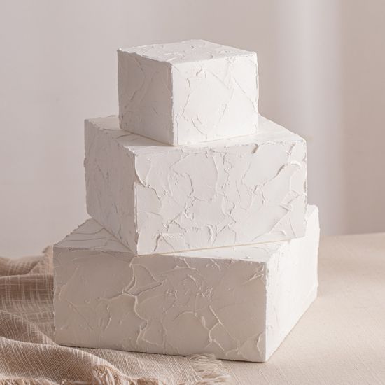 생크림 케이크 모형(사각)