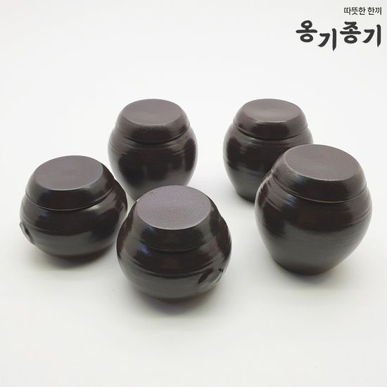 옹기종기 긴미니항아리 (뚜껑포함 1SET)