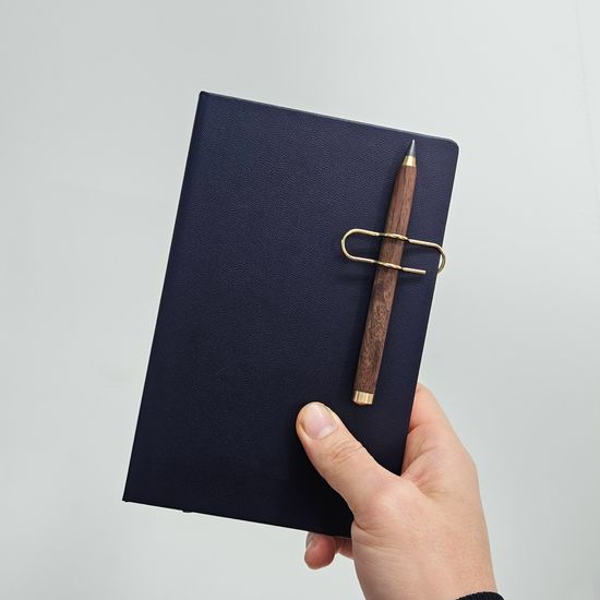 펜 홀더클립 (2개입) 바인더 노트 연필 클립