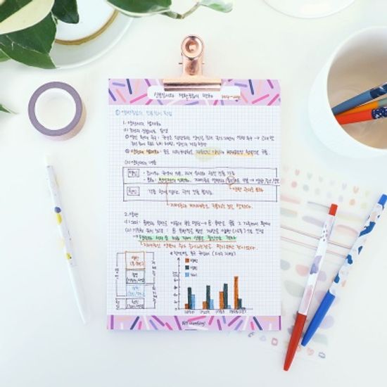 어썸 메모패드 A5 5종