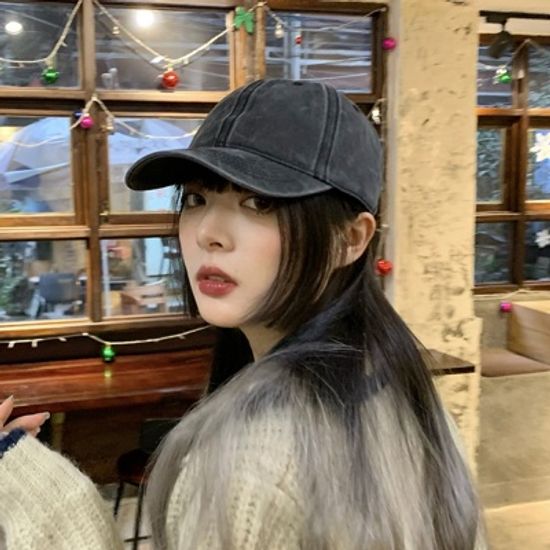 H-57 베이직 빈티지 캡모자/니트모자/털모자/겨울모자