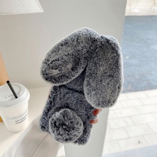 갤럭시z플립 4 3 2 귀여운 토끼 털 인형 지플립케이스