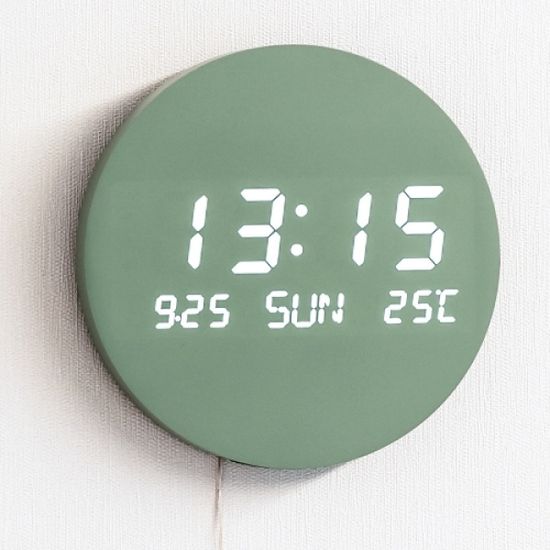 플라이토 문클락 인테리어 LED 벽시계 19.5cm JS-i109
