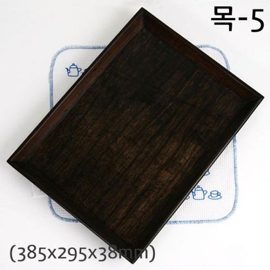 목판 직사각 쟁반 5호(W05A1DE)
