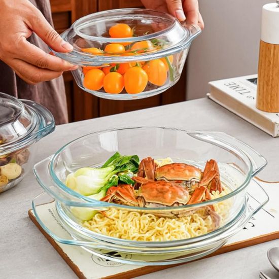 투명 유리 용기 전자렌지 오븐 2000ml(WFGQA3Q)