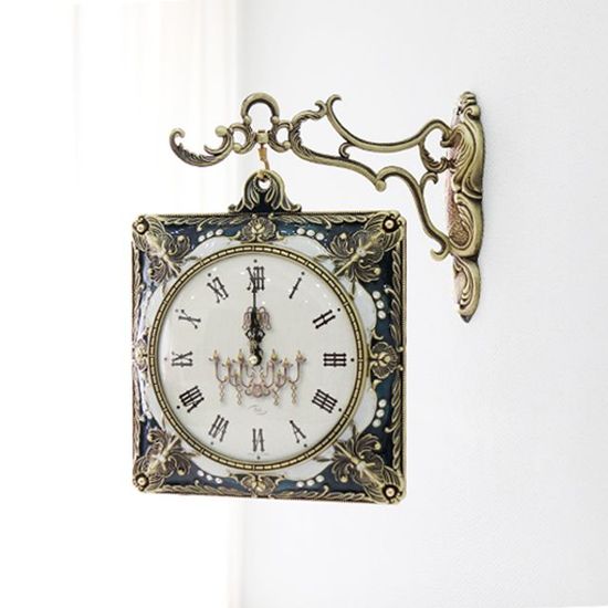 퍼블릭아트 루쏘 사각 양면 벽시계(WF34EFE)