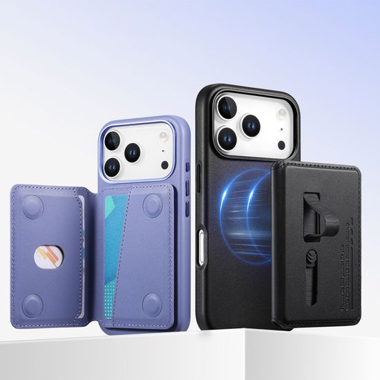아이폰 17 16 15 자석 가죽 지갑 슬라이딩 링 케이스