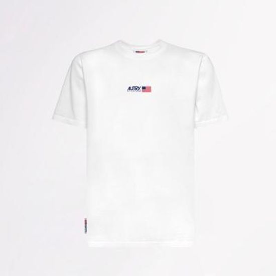 오트리 T-SHIRT MICRO LOGO AND PRINT (TSXM-A03M)
