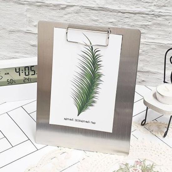 (와인앤쿡)사무용 실버 바인더 B6 1개