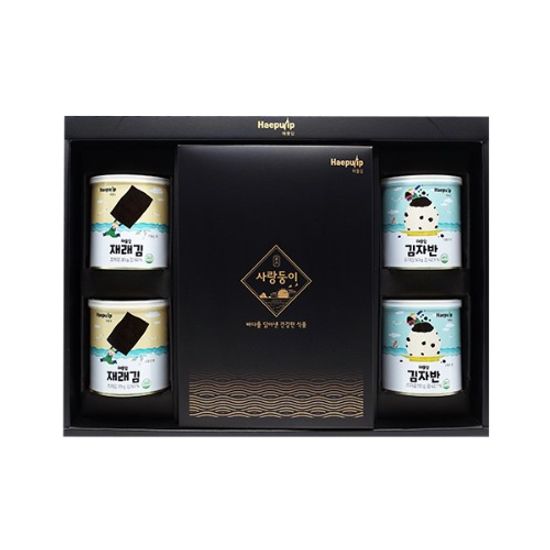 사랑둥이 선물세트 C2호(재래김전장 재래김 김자반)