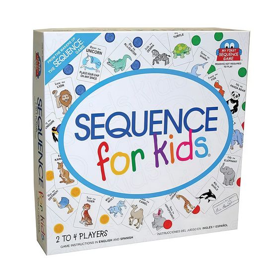 시퀀스 보드게임 키즈 애니멀 보드게임 B491