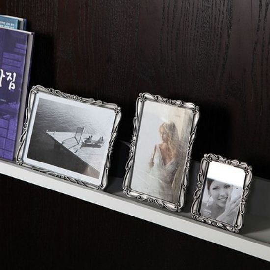 젬-메탈  루시 보석 사진액자-주석색상 4사진사이즈