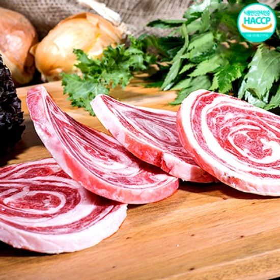 [Fresh Lamb] 양고기 삼겹살 500g(양념쯔란증정)